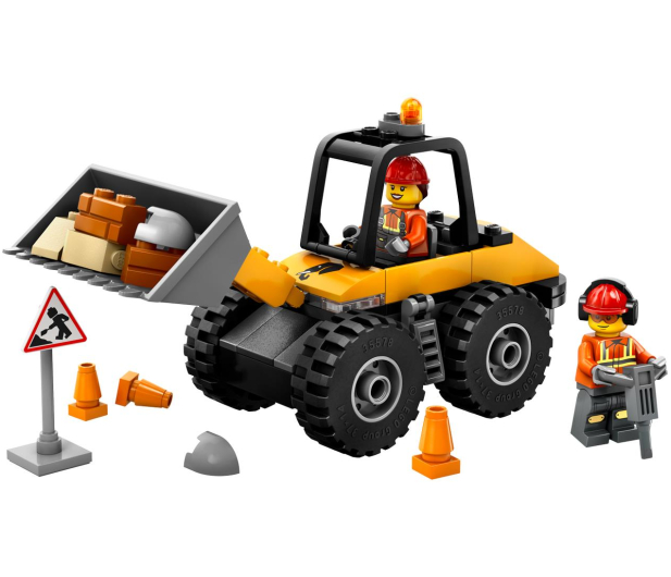 LEGO City 60450 Żółta ładowarka kołowa - 1284113 - zdjęcie 3